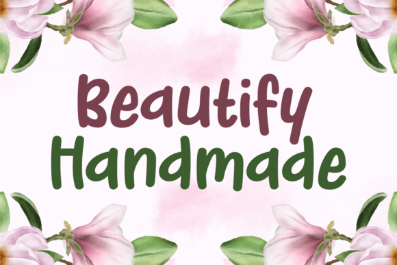 Beautify Handmade Font: Elevating Editorial Design