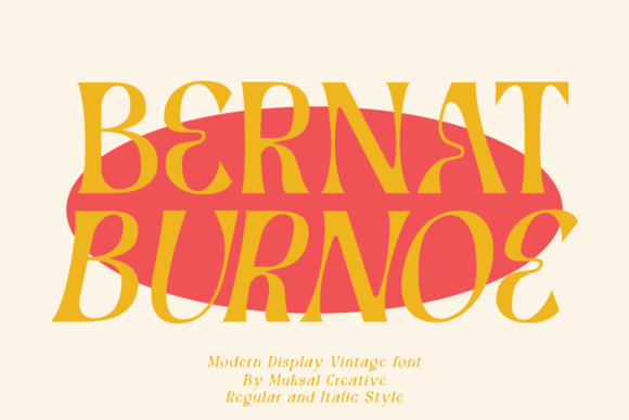 Bernat Burnoe Font: A Designer’s Branding Test