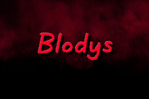 Blodys Font: Designing a Horror Event Landing Page