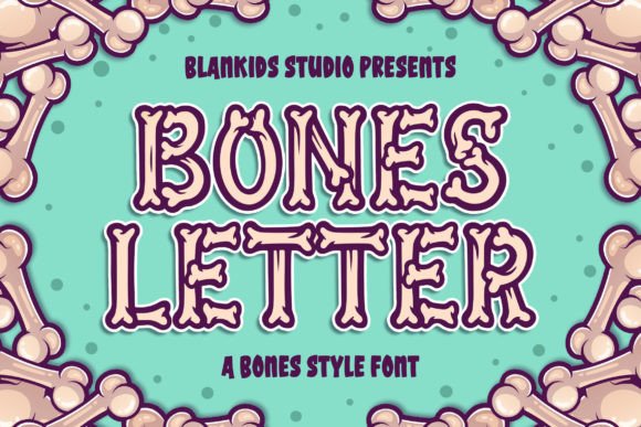 Bones Letter Font: A Spooky Typeface for Branding