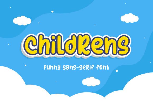 Childrens Font: Playful Display Typography for Digital Campaigns