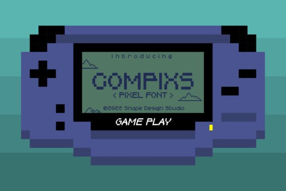 Compixs: A Designer’s Take on This Display Font