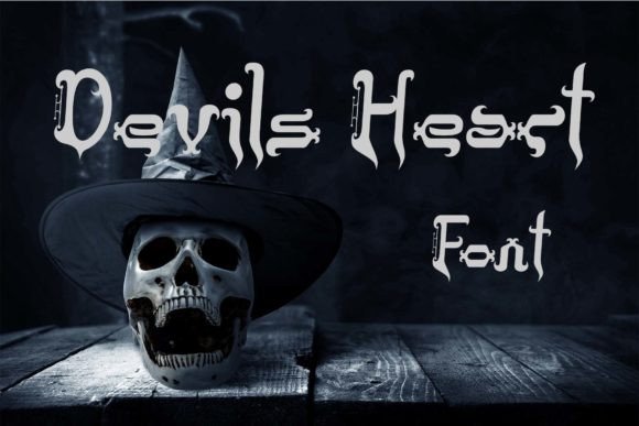 Devils Heart Font: A Display Typeface for Bold Campaigns