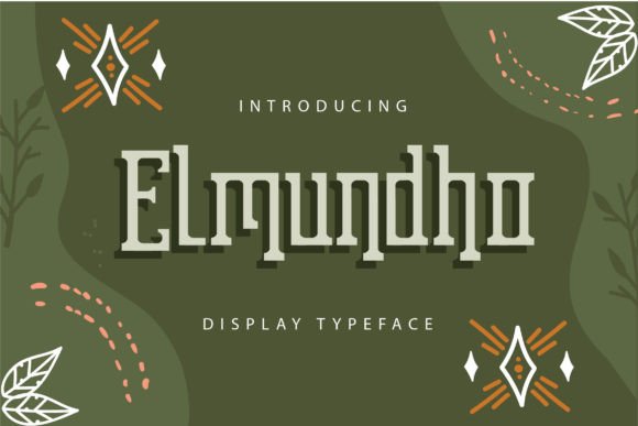 Elmundho Font: Vintage Charm for Handmade Products