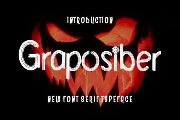 Graposiber Font Review: A Display Typeface for Campaigns