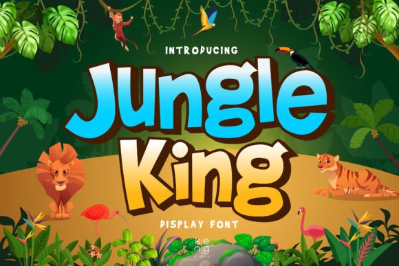 Jungle King Font: Bold Display Type for Campaigns