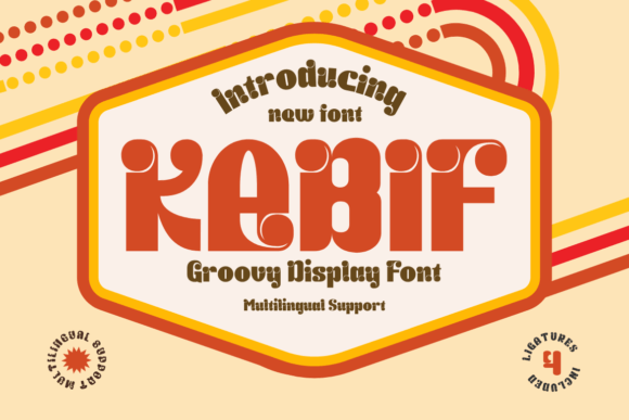 Kabif Font Review: Retro Display Type for Campaigns