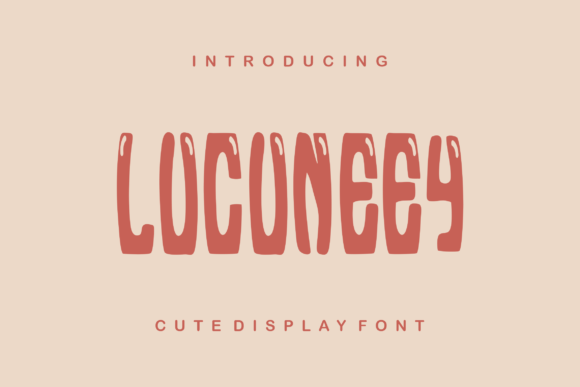 Lucuneey Font: Boosting Engagement with Whimsical Display Type