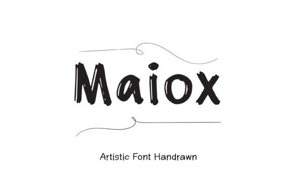 Maiox Font: Elevating Campaign Visuals with Artistic Display Type