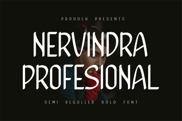 Nervindra Pro Font: Bold Branding for Small Business