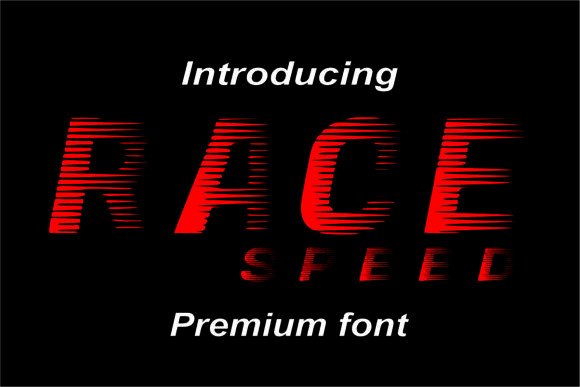 Race Speed Font: Adding Velocity to Web Design
