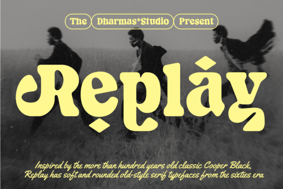 Replay Font: Retro Serif Typography for Modern Web Design