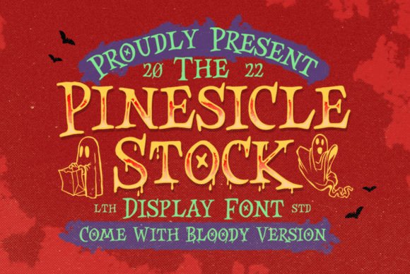 The Pinesicle Stock Font for Spooky Web Design