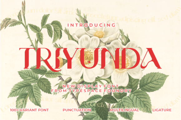 Triyunda Font: Elevating Luxury Digital Marketing
