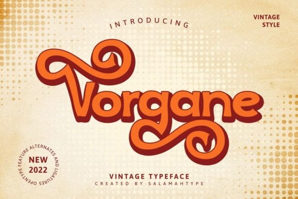 Vorgane Font: Elevating Digital Brand Identity